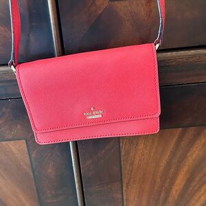 Kate Spade Vibrant Red Crossbody Bag